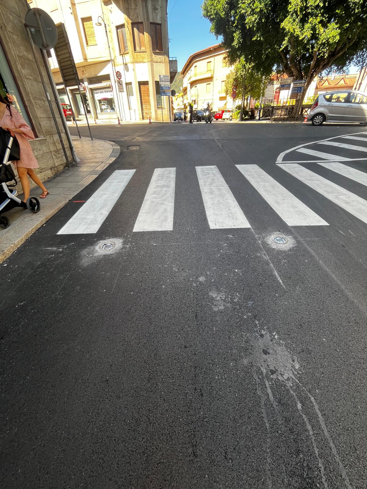 Installazione marker stradali Led